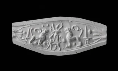 Cast of a seal ring, Late Bronze Age